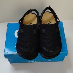 Healthy Black Slingback Shoes